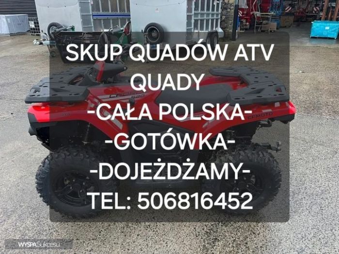 SKUP QUADÓW ATV QUAD QUADY BUGGY SSV!