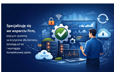 Kompleksowa opieka nad Twoją infrastrukturą i backendem